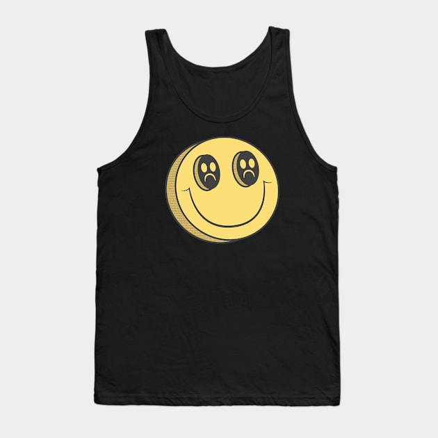 Sad happy Tank Top by DoctorBillionaire